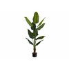 Monarch Specialties Artificial Plant, 59" Tall, Strelitzia Tree, Indoor, Faux, Fake, Floor, Greenery, Potted, Real Touch I 9545